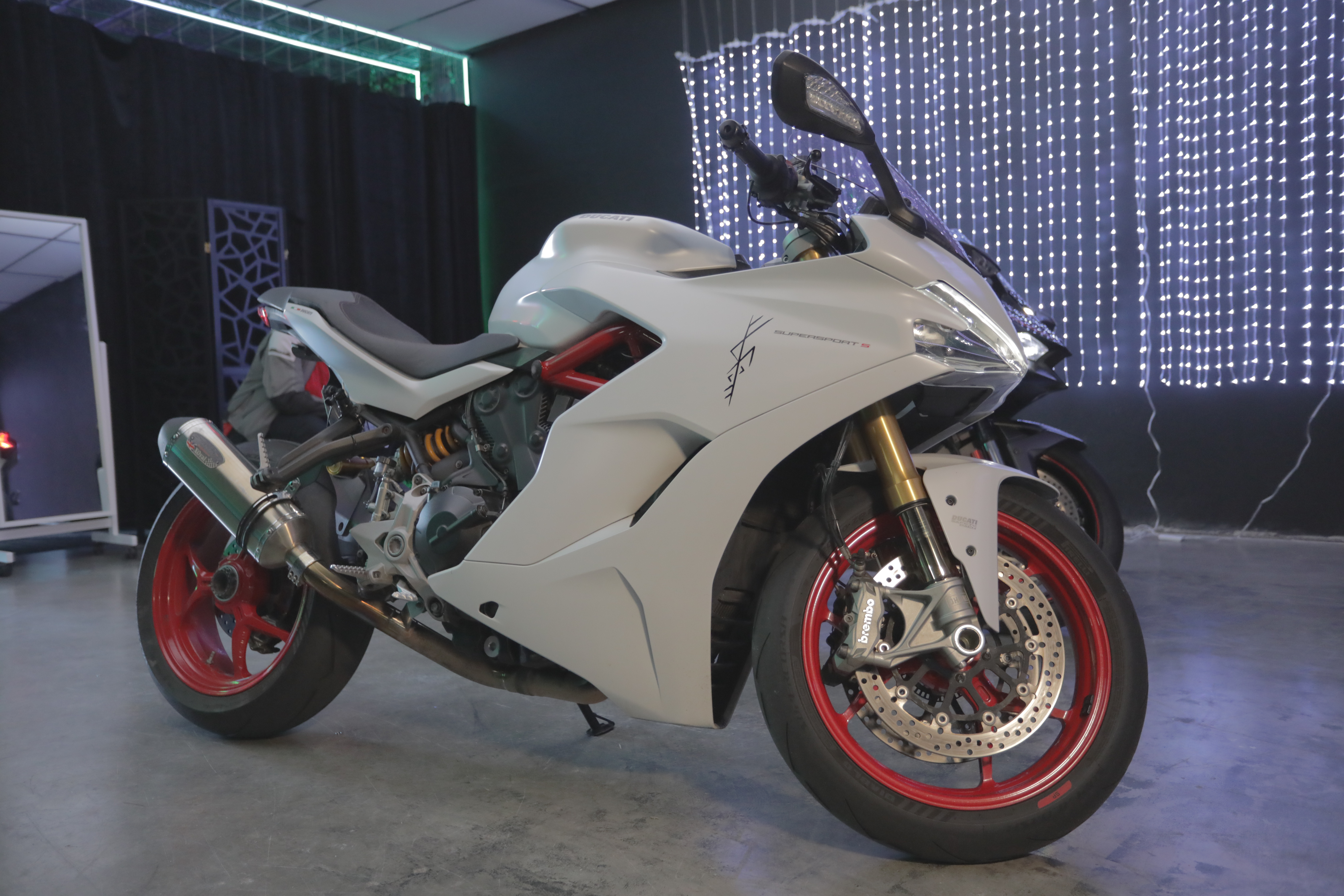 Freyja, a Mike's 2018 Ducati Supersport S
